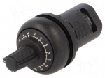 Potentiometer | 22mm | RMQ-Titan | &Oslash;22.5mm | IP66 | 4.7k&Omega; | -25&divide;70&deg;C