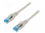 Patch cord | F/UTP | Cat: 5e | RJ45 plug,both sides | stranded | CCA