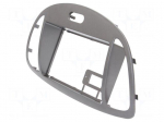 Radio frame | Hyundai | 2 DIN | silver