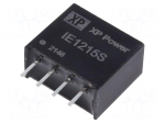 Converter: DC/DC | 1W | Uin: 12VDC | Uout: 15VDC | Iout: 66mA | SIP | THT | IE
