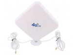 Antenna | LTE | 20dBi | for wall mounting | 50&Omega; | -40&divide;85&deg;C | TS9