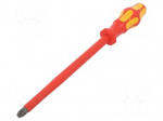 Screwdriver: insulated | Pozidriv&reg; | PZ4 | Blade length: 200mm