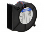 Fan: DC | blower | 24VDC | 97x94x33mm | 60m3/h | 69dBA | ball | 4900rpm