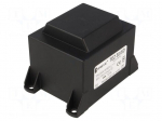 Transformer: encapsulated | 30VA | 230VAC | 15V | 2A | PCB | IP00 | TEZ