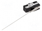 Microswitch SNAP ACTION | 6A/250VAC | 5A/24VDC | with lever | SPDT