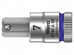 Socket: hex key-bit | Hex Plus | HEX 7mm | 1/4" | Zyklop