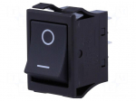 ROCKER | DPST-NO + DPST-NC | Pos: 2 | OFF-ON | 16A/25VAC | 10A/30VDC