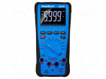 Digital multimeter | LCD | 3,83 digit (6000) | Temp: -20&divide;1000&deg;C