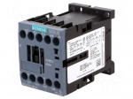 Contactor: 3-pole | NO x3 | Auxiliary contacts: NC | 24VDC | 17A | 3RT20