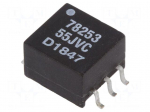 Transformer: encapsulated | 1VA | 5V | 5V | for inverters | 200mA | SMD
