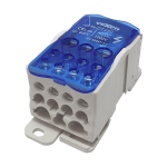 DT250 Jaotusplokid 250A in 35x120mm2; out 2x35mm2, 5x16mm2, 4x10mm2