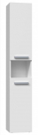 Bathroom cabinet NEL I 31x30x174 cm, matt white
