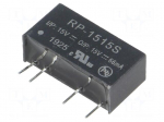 Converter: DC/DC | 1W | Uin: 13.5&divide;16.5VDC | Uout: 15VDC | Iout: 66mA
