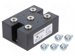 Bridge rectifier: three-phase | Urmax: 1.2kV | If: 166A | Ifsm: 1.6kA