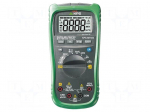 Digital multimeter | LCD | (4000) | VDC: 400mV,4V,40V,400V,600V