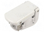 Enclosure for connectors: circular | IP69K | spring latch