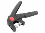Stripping tool | 0.75&divide;16mm2 | Wire: round | automatic