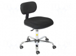 Chair | ESD | Seat dim: 440x460mm | Back dim: 220x370mm | 480&divide;610mm