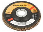 Flap grinding wheels | &Oslash;: 125mm | Granularity: 60 | 22.23mm