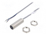 Sensor: inductive | OUT: NPN / NO | 0&divide;8mm | 12&divide;30VDC | M18 | 3m | IP68