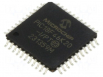 IC: PIC microcontroller | 64MHz | 1.8&divide;3.6VDC | SMD | TQFP44 | PIC18