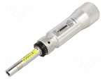 Screwdriver: torque | 157mm | Holder: F6,3mm | 1/4" | TORSIOMAX