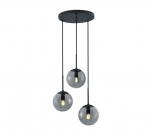 Trio Balini piekarama lampa 3-pc E14 anthracite brushed steel 308590342 4017807468625