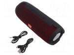 Speaker | black,red,orange | FM radio,hands-free set | 120Hz&divide;20kHz