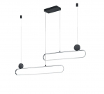 Trio-Lighting Grant LED  brushed aluminium piekaramā lampa