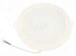Lamp: LED downlight | 16W | 230VAC | neutral white | 110&deg; | 4000K | IP20