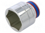 Socket | socket spanner | 51mm | 3/4" | Socket bit length: 73mm | short