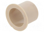 Bearing: sleeve bearing | with flange | &Oslash;out: 10mm | &Oslash;int: 8mm | L: 7mm