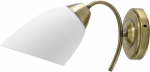 Classic single wall lamp Activejet NIKITA Patyna E27 for the living room