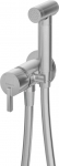 Concealed bidet mixer with bidetta shower head