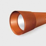 EVOSAN ārdarbu kanalizācijas caurule DN160/3000, SN8,PP EVOSAN PP caurule ar uzmavu, SN8