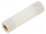 Insulating sleeve | Int.thread: M6 | L: 50mm | UL94V-2 | polyamide