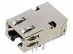 Connector: RJ45 | socket | PIN: 8 | shielded | 8p8c | angled 90&deg;