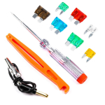 Auto- ja mootorrattatooted, elektroonika, navigatsioon, CB raadio // Auto elektroonikakomponendid : Installatsioonikaablid : Kaitsealused : &Uuml;hendused // Bezpieczniki zestaw bezpiecznik&oacute;w + pr&oacute;bnik + chwytak amio-03037