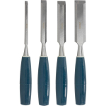T&ouml;&ouml;riistad ja m&otilde;&otilde;teseadmed // Lisaseadmed lihvijatele, puuridele ja kruvikeerajatele // Dłuta do drewna kpl. 4 szt. 6,12,18,24mm