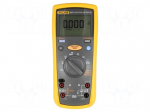 Digital multimeter | LCD | (6000) | VDC: 0.1&divide;600mV,6V,60V,600V,1kV