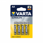 Patareid, akud, toiteplokid ja adapterid // AA, AAA ja muud suurused patareid, laadijad &ndash; saadaval tellimiseks // Bateria VARTA R06 Heavy Duty 4szt./bl.