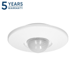 Uued tooted // Czujnik ruchu 360 st. IP20, 2000W, 3 sensory, regulacja zasięgu ?3m-20m, biały