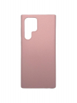 Back panel cover Evelatus Samsung Galaxy S22 Ultra Premium Soft Touch Silicone Case Pink Sand