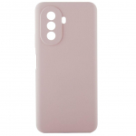 Back panel cover Evelatus Huawei Nova Y70 Premium Soft Touch Silicone Case SandPink