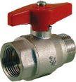 Ball valve FM 1'' with butterfly Rastelli