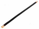 Braids | insulated earthing tape | W: 16mm | 16mm2 | &Oslash;1: 9mm | &Oslash;2: 9mm