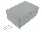 Enclosure: multipurpose | X: 160mm | Y: 240mm | Z: 90mm | ABS | dark grey
