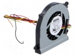 Fan: DC | blower | 5VDC | 52x52x8mm | 33dBA | slide | 5700rpm