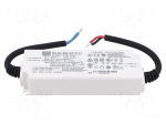 Power supply: switching | LED | 60W | 9&divide;54VDC | 900mA&divide;1.7A | 110&divide;305VAC
