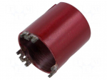 Diamond hole saw | &Oslash;: 68mm | Thread: M16 | box drill